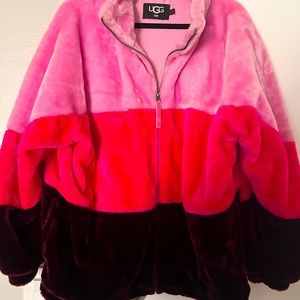 UGG Elaina Faux Fur Jacket